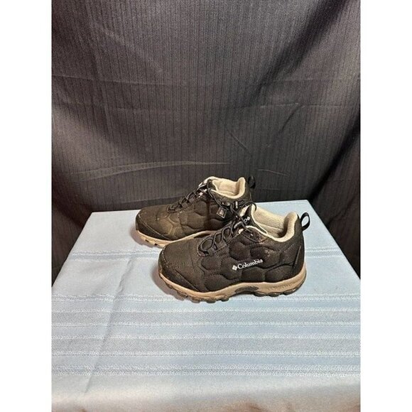 Columbia Black Zip Up Little Kids Winter Booties Size 13c used no box - Picture 1 of 5